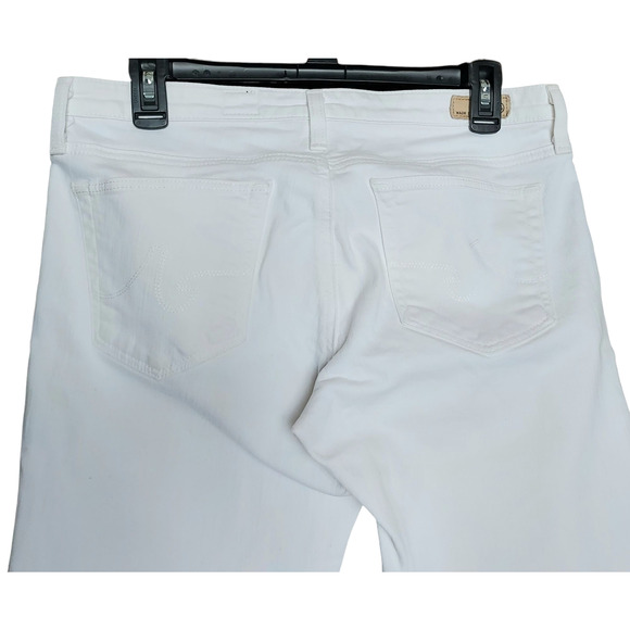 Ag Adriano Goldschmied White Boot Cut Jeans - Picture 5 of 12
